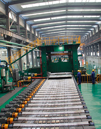 1+1 hot rolling mill line