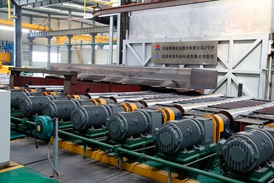 1+1 hot rolling mill line