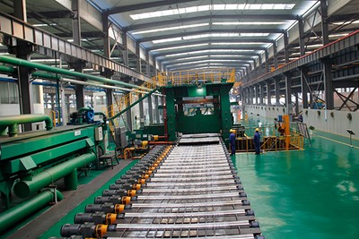 1+1 hot rolling mill line